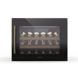Klarstein Răcitor de vin Vinsider Victoria 28, 28 sticle, tactil, protecție UV, LED, silențios, 2 rafturi (TK15-VinsVic-Wine-BK)