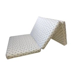 Saltea Pliabila Spuma Poliuretanica 120x60x5 cm - Ancora Alb