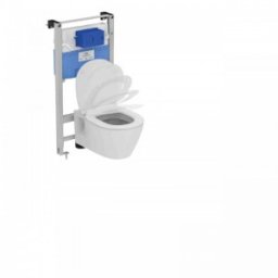 Rezervor cu cadru Ideal Standard model Prosys 120 si Wc suspendat Connect capac soft close