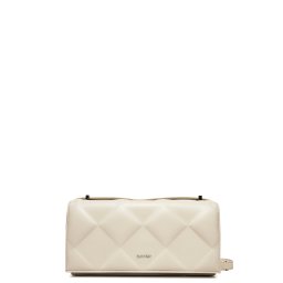 CALVIN KLEIN Geantă Diamond Quilt Conv Shoulder Ba K60K612905 PCJ gray morn