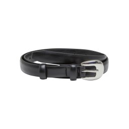 Chunky Buckle belt black/silver color