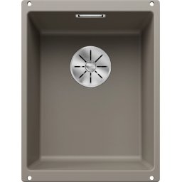 Chiuveta cu montare sub blat BLANCO SUBLINE 320-U, silgranit, 35 cm, trufe, 523414
