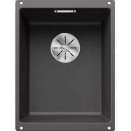 Chiuveta cu montare sub blat BLANCO SUBLINE 320-U, silgranit, 35 cm, gri piatra, 523407