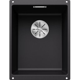 Chiuveta cu montare sub blat BLANCO SUBLINE 320-U, silgranit, 35 cm, negru, 525983