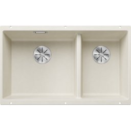 Chiuveta cu montare sub blat BLANCO SUBLINE 430/270-U, silgranit, 76 cm, alb antic, 527167