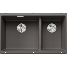 Chiuveta cu montare sub blat BLANCO SUBLINE 430/270-U, silgranit, 76 cm, gri vulcan, 527350