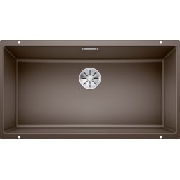 Chiuveta cu montare sub blat BLANCO SUBLINE 800-U, silgranit, 83 cm, cafea, 523150