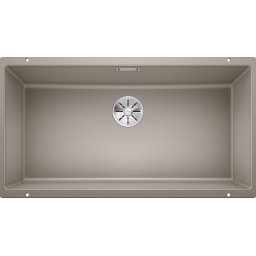Chiuveta cu montare sub blat BLANCO SUBLINE 800-U, silgranit, 83 cm, trufe, 523148