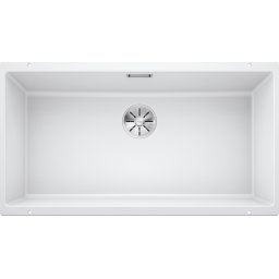 Chiuveta cu montare sub blat BLANCO SUBLINE 800-U, silgranit, 83 cm, alb, 523145