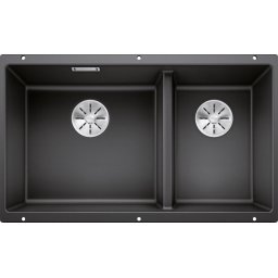 Chiuveta cu montare sub blat BLANCO SUBLINE 430/270-U, silgranit, 76 cm, antracit, 523151