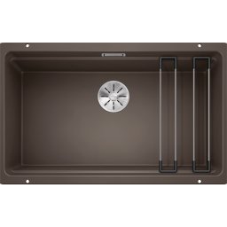 Chiuveta cu montare sub blat BLANCO ETAGON 700-U, silgranit, 70 cm, cafea, 525176