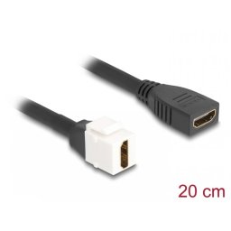 Modul keystone HDMI 8K60Hz M-M 0.2m Negru, Delock 86973