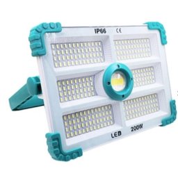 Proiector solar COBA CB F280 putere 200W si 280 LED alb/albastru 6 casete