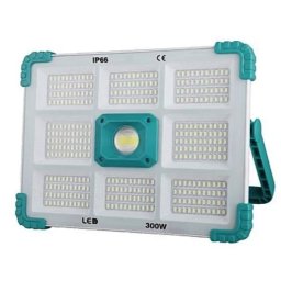 Proiector solar COBA CB F374 cu 374 LED putere 300 W alb/albastru 9 casete