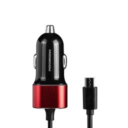 USB-A Cablu Micro-USB inclus 5V / 2.4A 12W Negru/Rosu