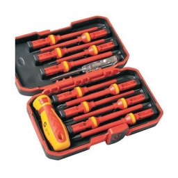 Set șurubelnițe electrician 1000V TES SL239562XX 13 buc