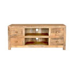 Comodă de televizor HINA 60x140 cm lemn masiv/manghier