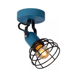 Spot Lucide 08927/01/35 POLA 1xE27/60W/230V albastru