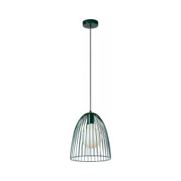 Lustră pe cablu Lucide 74417/01/33 MACARONS 1xE27/40W/230V d. 24,5 cm verde