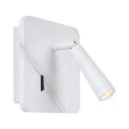 Spot LED de perete Lucide 77282/03/31 OREGON LED/4W/230V USB alb