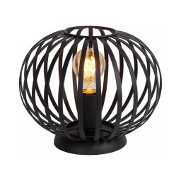 Lampă de masă Lucide 78574/25/30 MANUELA 1xE27/40W/230V negru