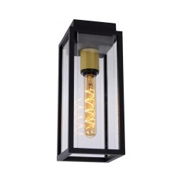 Aplică de exterior Lucide 27105/01/30 LAURENS 1xE27/15W/230V IP54 negru