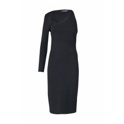 KARL LAGERFELD Rochie Asymmetric Jersey Party 246W1315 999 black