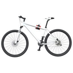Suport reparatii biciclete de perete, pliabil, rosu/ negru otel GartenMobel Dekor