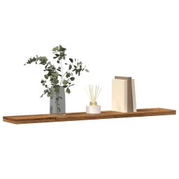 Placi biblioteca, 4 buc. lemn vechi 60x10x1,5 cm lemn prelucrat GartenMobel Dekor