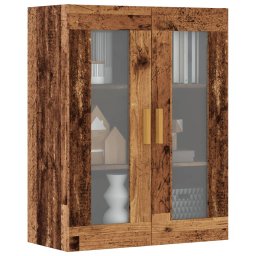 Dulap de perete suspendat, lemn vechi, 69,5x34x90 cm GartenMobel Dekor