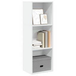 Biblioteca, alb, 40x30x114 cm, lemn prelucrat GartenMobel Dekor