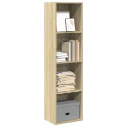 Biblioteca, stejar sonoma, 40x30x152 cm, lemn prelucrat GartenMobel Dekor