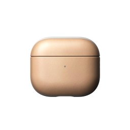 NOMAD Leather compatibila cu Apple AirPods 3 Natural