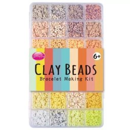 Set de mărgele pentru creat brățări - 28 cutiuțe