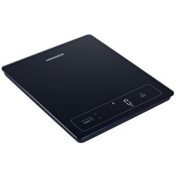 Cantar de bucatarie Heinner HKS-SM15BK, 15 kg, gradatie 1g, tara touchless, sticla securizata 4 mm, negru