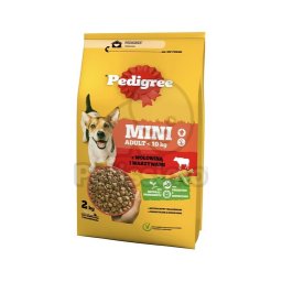 Pedigree Adult Mini cu vită și legume 12 kg