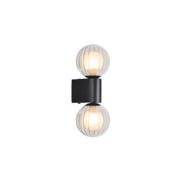 Aplică Rabalux 75022 COLZAR 2xG9/3,5W/230V IP44 negru