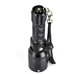 Lanterna pentru Airsoft cu Zoom si 3 faze iluminare, laser verde incorporat