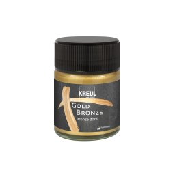 Vopsea efect metalic Kreul, 50 ml, gold