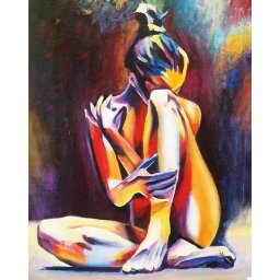 Set pictura pe numere, cu sasiu, Creativitate, 40x50 cm