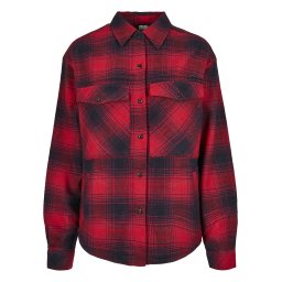 Urban Classics Bluză albastru noapte / roșu