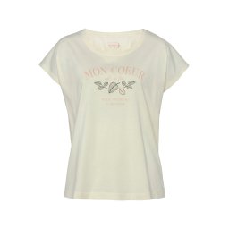 VIVANCE Bluză de noapte crem / verde închis / rosé
