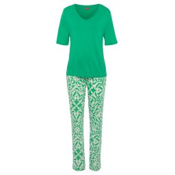 s.Oliver Pijama verde / alb
