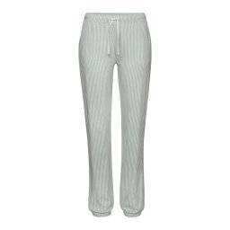 s.Oliver Pantaloni de pijama verde pastel / alb