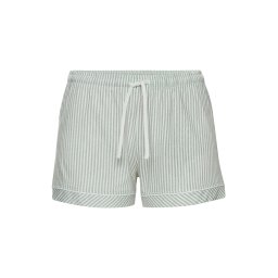 s.Oliver Pantaloni de pijama verde / alb