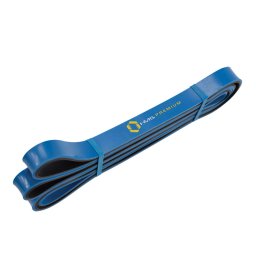 Benzi elastice Banda elastica fitness, Cauciuc, 21x5x2250mm, Albastru/Negru
