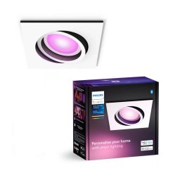 Corp de iluminat LED RGBW dimabil încastrat Hue CENTURA 1xGU10/4,2W/230V
