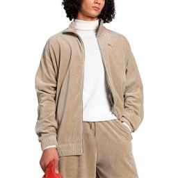 PUMA Jachetă T7 Oversized Velour Track Jacket 626712 67 oak branch
