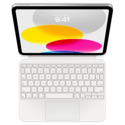 Husa/Stand Apple Magic Keyboard Folio pentru iPad de 10.9inch 10th generatie, US Layout, White