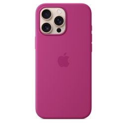 Apple iPhone 16 Pro Max Silicone Case with MagSafe - Fuchsia (Seasonal)